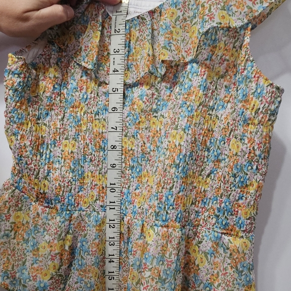 LC LAUREN CONRAD Blouse Size L Woman's Floral print. - Picture 6 of 16